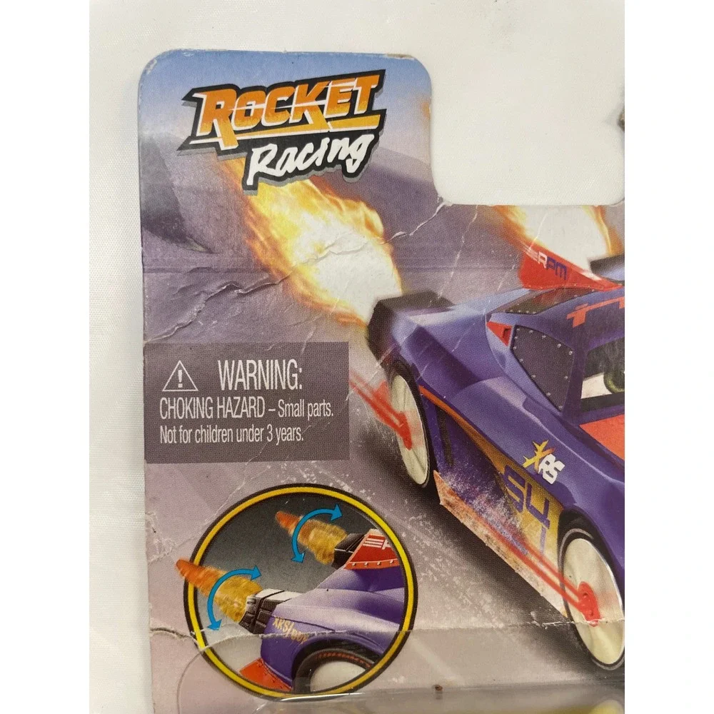 Disney Pixar Cars XRS Rocket Racing Barry DePedal Purple Orange Mattel GKB91